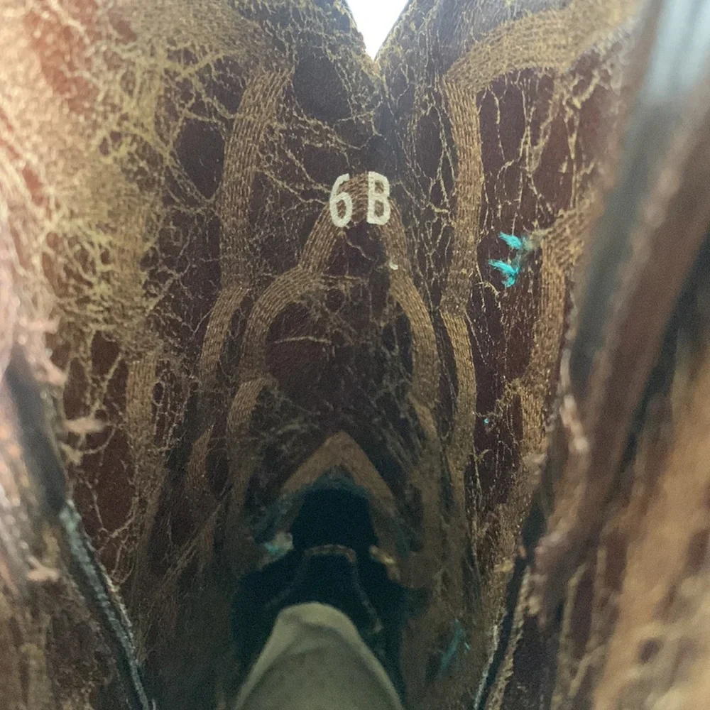 Ariat Women’s Heritage Western R-Toe Boots Sassy Brown 6 - Picture 10 of 11